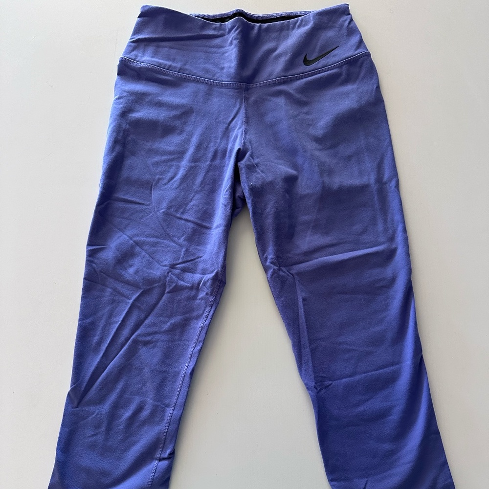 Purple Nike Dry-fit legging